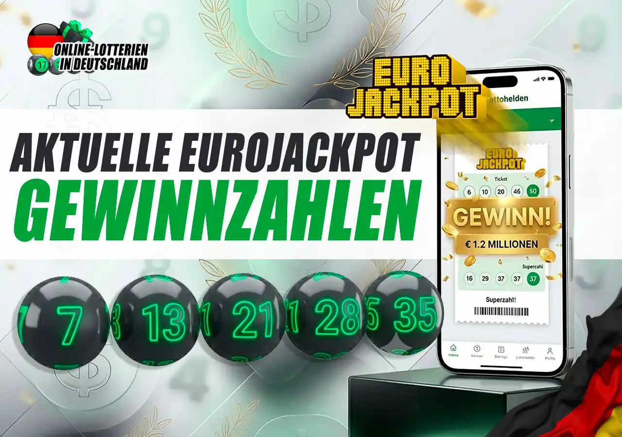 Aktuelle EuroJackpot Gewinnzahlen und offizielle Eurozahlen Quoten.
