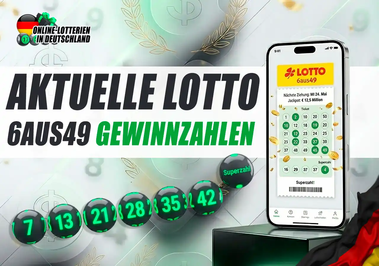 Aktuelle LOTTO 6aus49 Gewinnzahlen und offizielle Quoten.